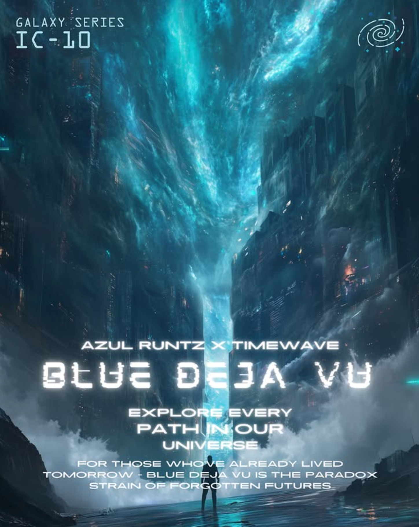 For those who've already lived tomorrow, Blue Deja Vu is the paradox strain of forgotten futures.